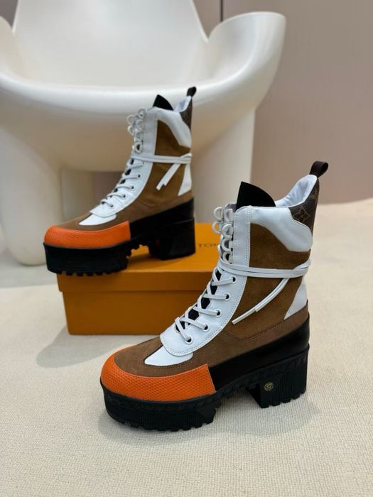 Ghete Louis Vuitton Laureate Platform Desert Boot 39,40