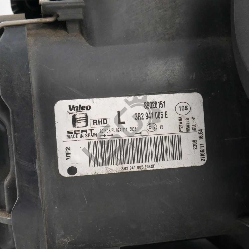 Ляв фар Seat Exeo 3R  2008-2013 ID: 132855