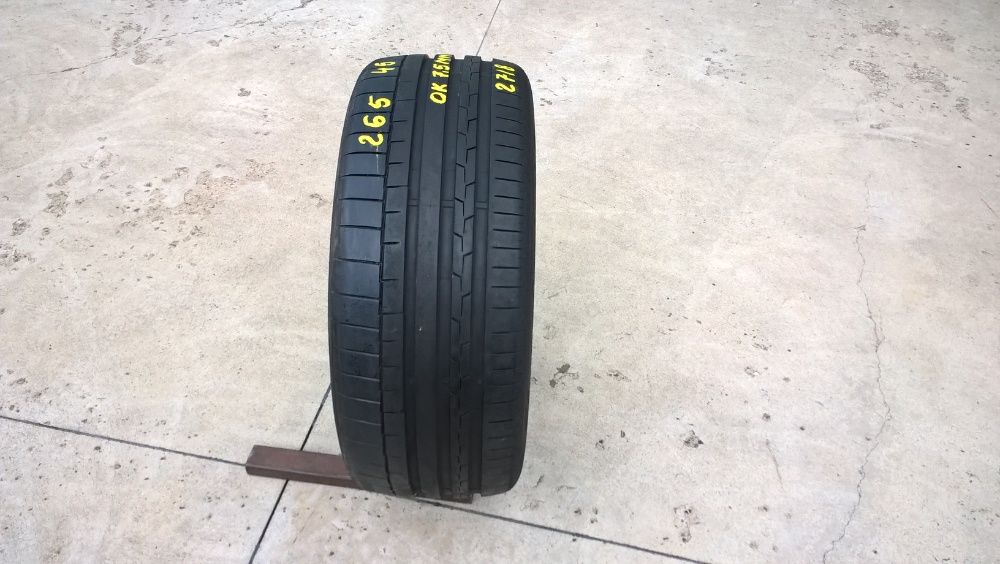 O anvelopa de vara 265 45 20 continental sportcontact 6 profil 7,5 mm