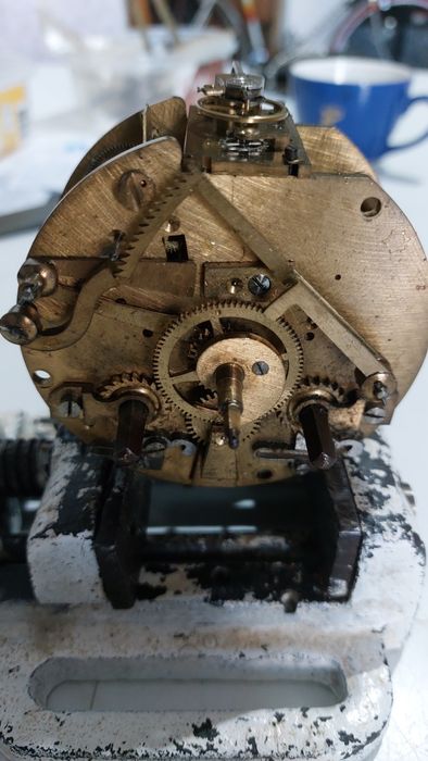 mecanism ceas marmură șemineu