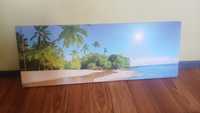 Картина пляж пальмы