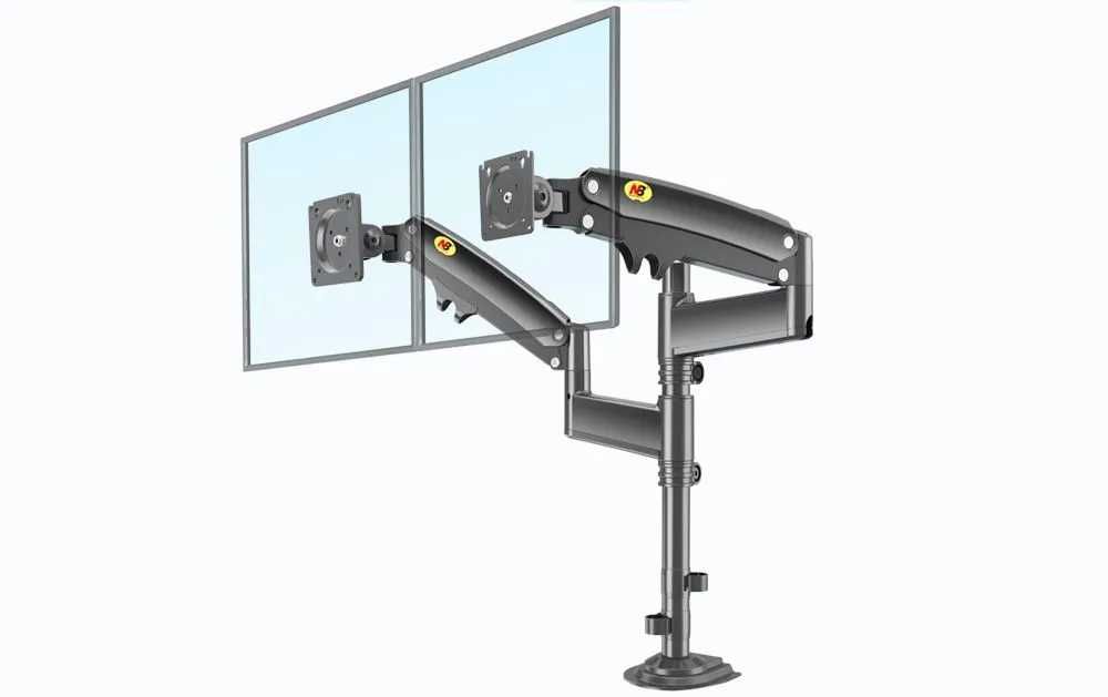 Продам кронштейн для мониторов 22"-32" настольный, на два монитора