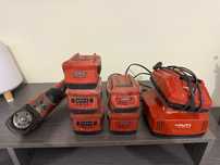 Flex Hilti+ 5 baterii + 2 incarcatoare
