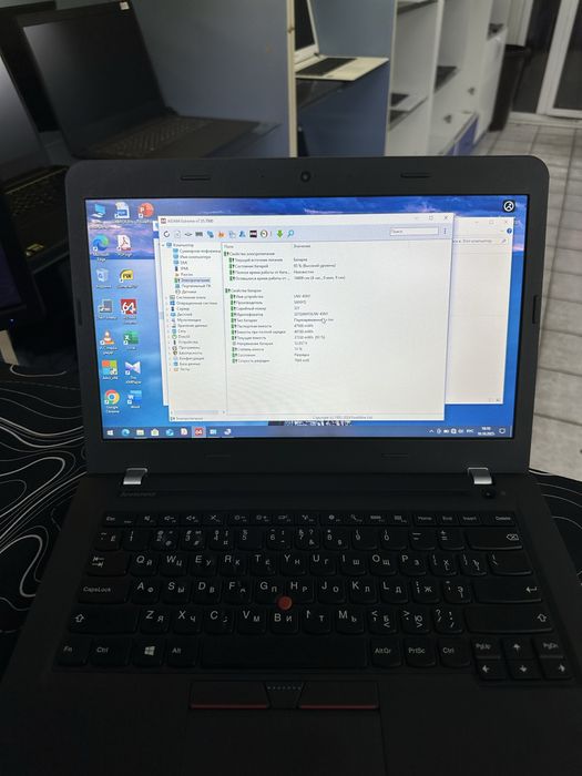 ThinkPad Core i3-6100 ОЗУ-8ГБ ССД-256ГБ емкотсь 85% в отличном состоян