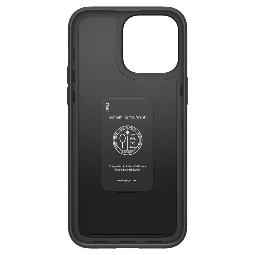 Противоударен Калъф за Spigen Thin Fit iPhone 14 Pro/Pro Max Black