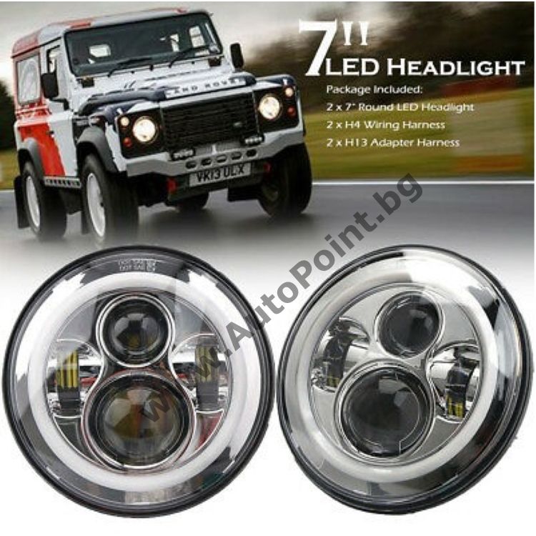 Led Фар джип, мотор 40w 1бр