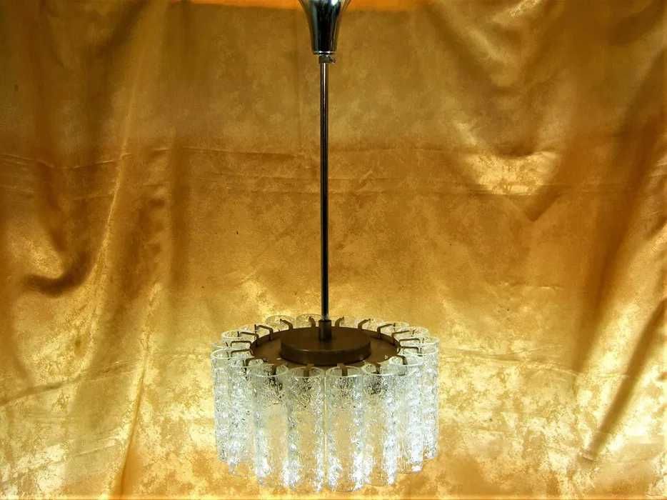 Lustra, Mid Century Modern, Art Deco Murano by Venini Doria ultra lux