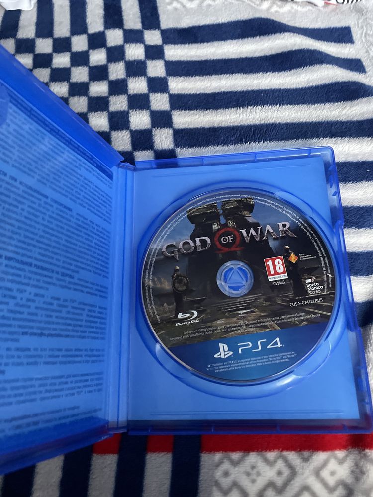 Диск God of War на ps4