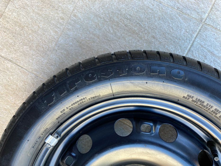 Roata Rezerva R15 VW Polo - Seat Ibiza 5x100 Firestone 195/55R15