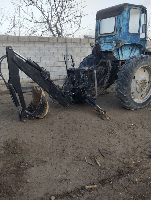 Рачок тракторлага пагрузчик экскаватор  килиб ишлатишка