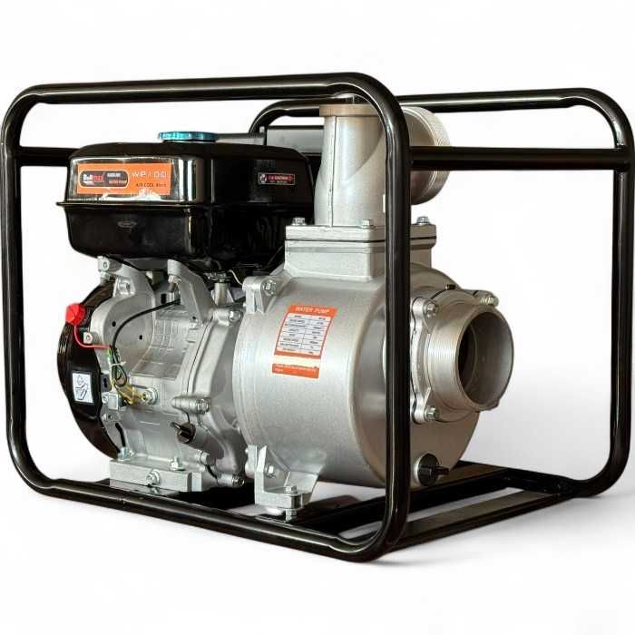 Bullmax 4-цолова професионална бензинова помпа 15HP, 1600l/min