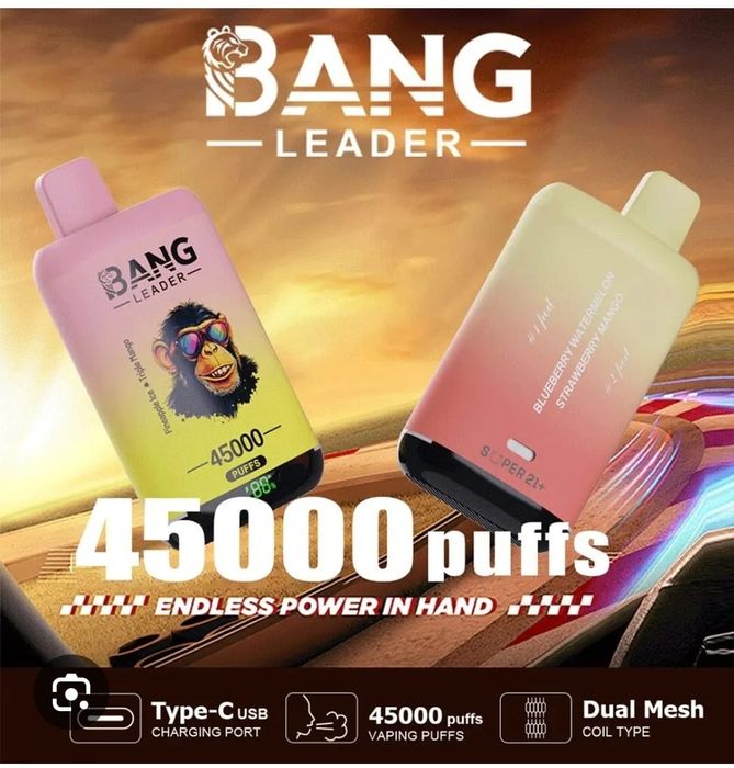 Pachet 4 Bang Leader 45k Puffs Reîncărcabil