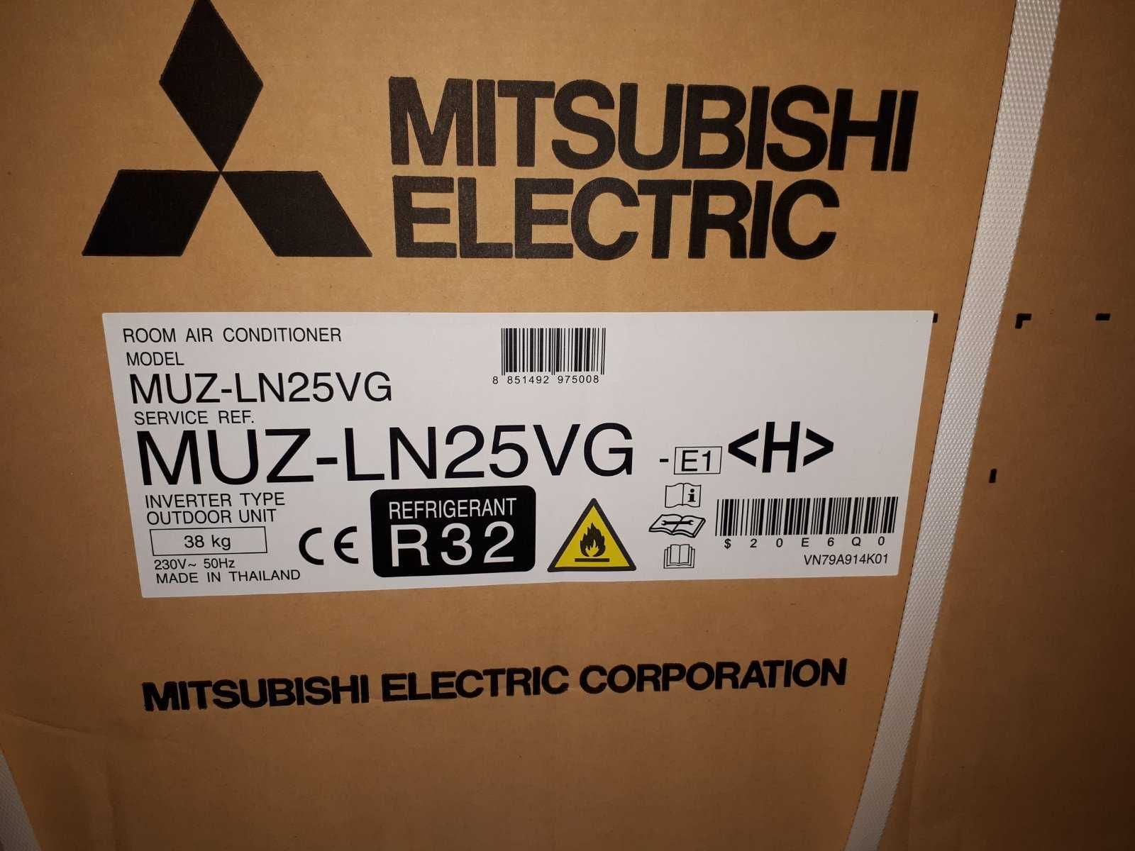 Климатик Mitsubishi MUZ-LN25VG+MSZ-LN25VG2W