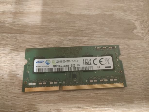 Memorie Ram SO-DIMM DDR 3 1600 Mhz 2 GB
