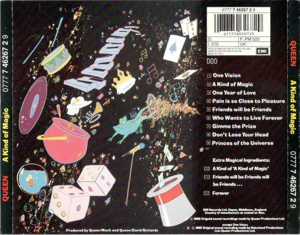 CD Queen - A Kind of Magic 1986