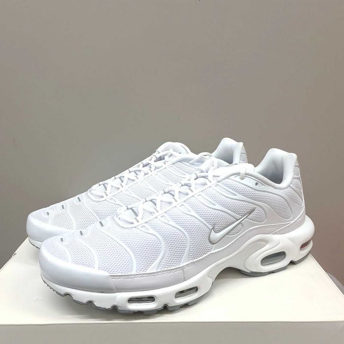 #SALE# Nike Air Max Plus Nike Air Max TN Triple White Unisex Premium
