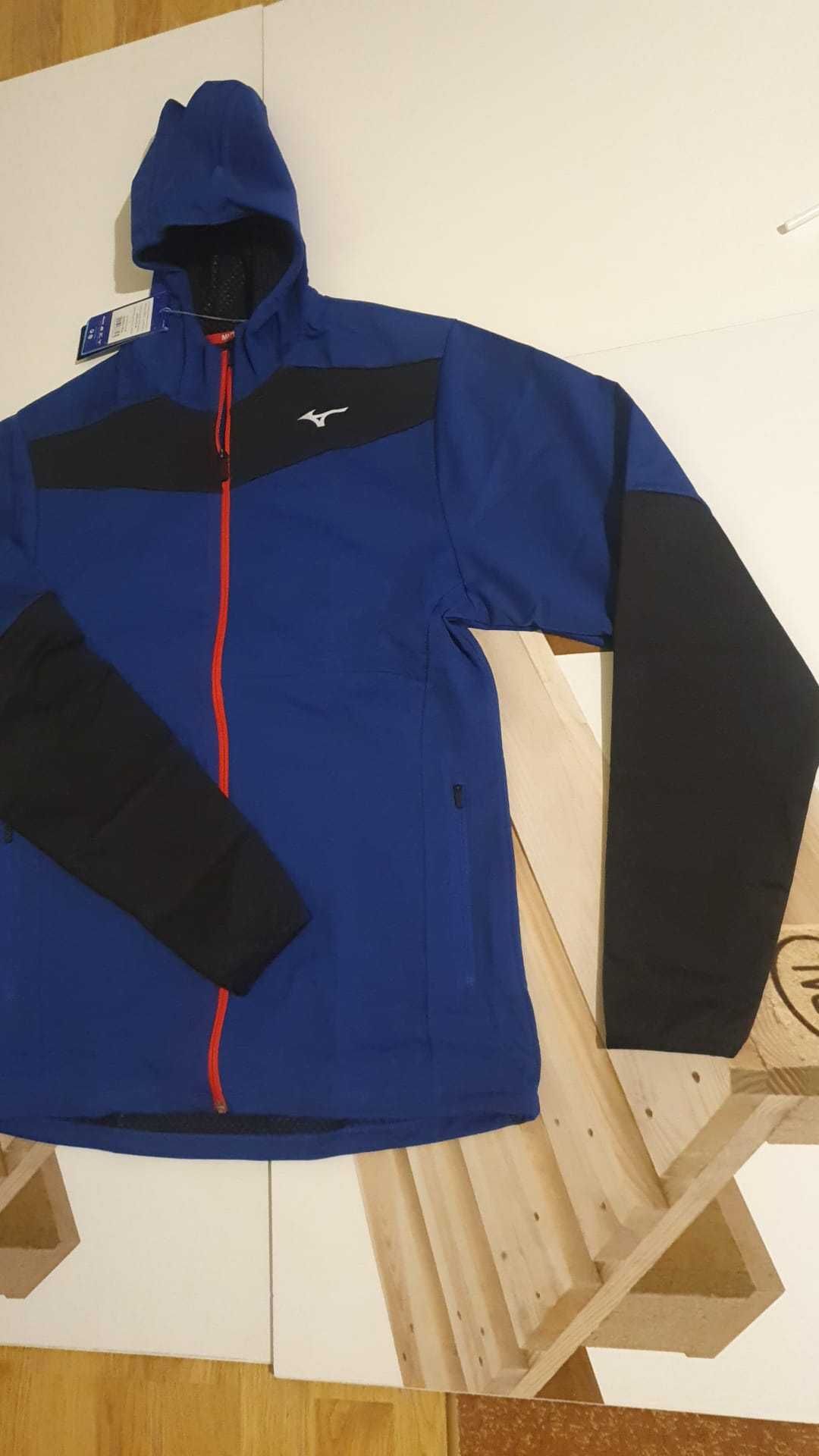 Jacheta cu gluga Mizuno BT Jacket barbat masura   L originala noua