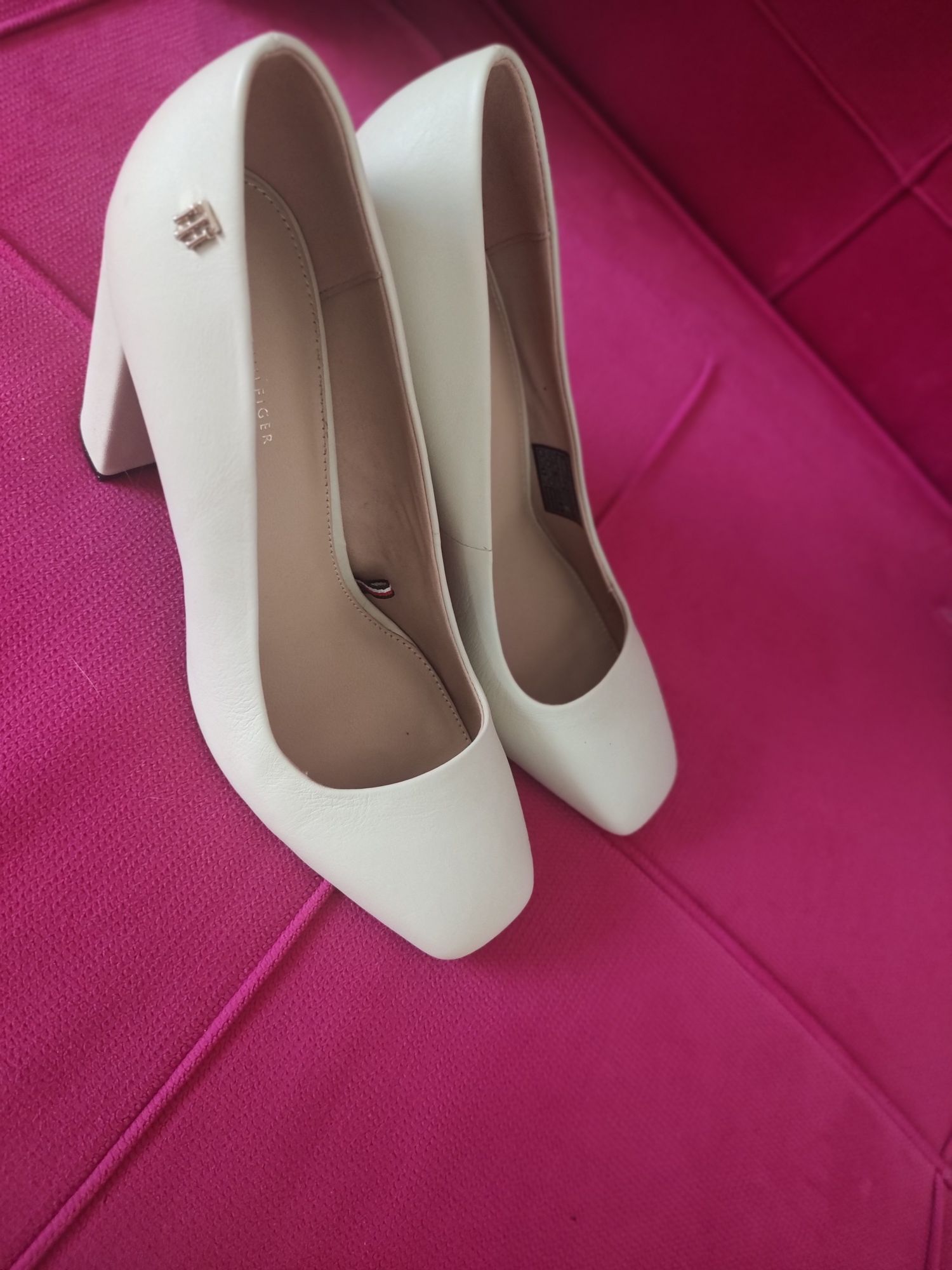 Pantofi originali Tommy Hilfiger piele naturala
