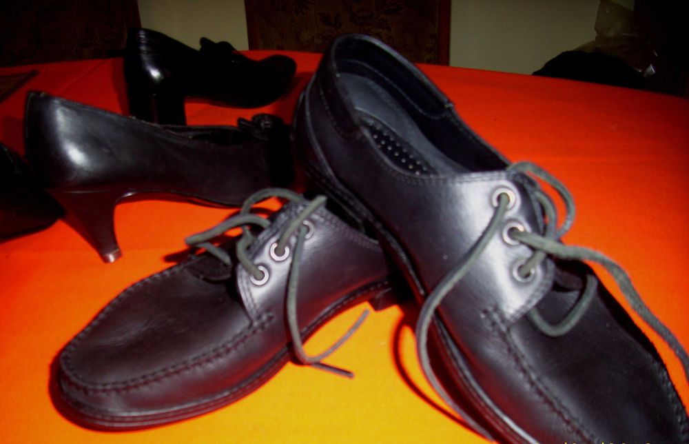 Pantofi piele  Derby ortopedici mar 39,5