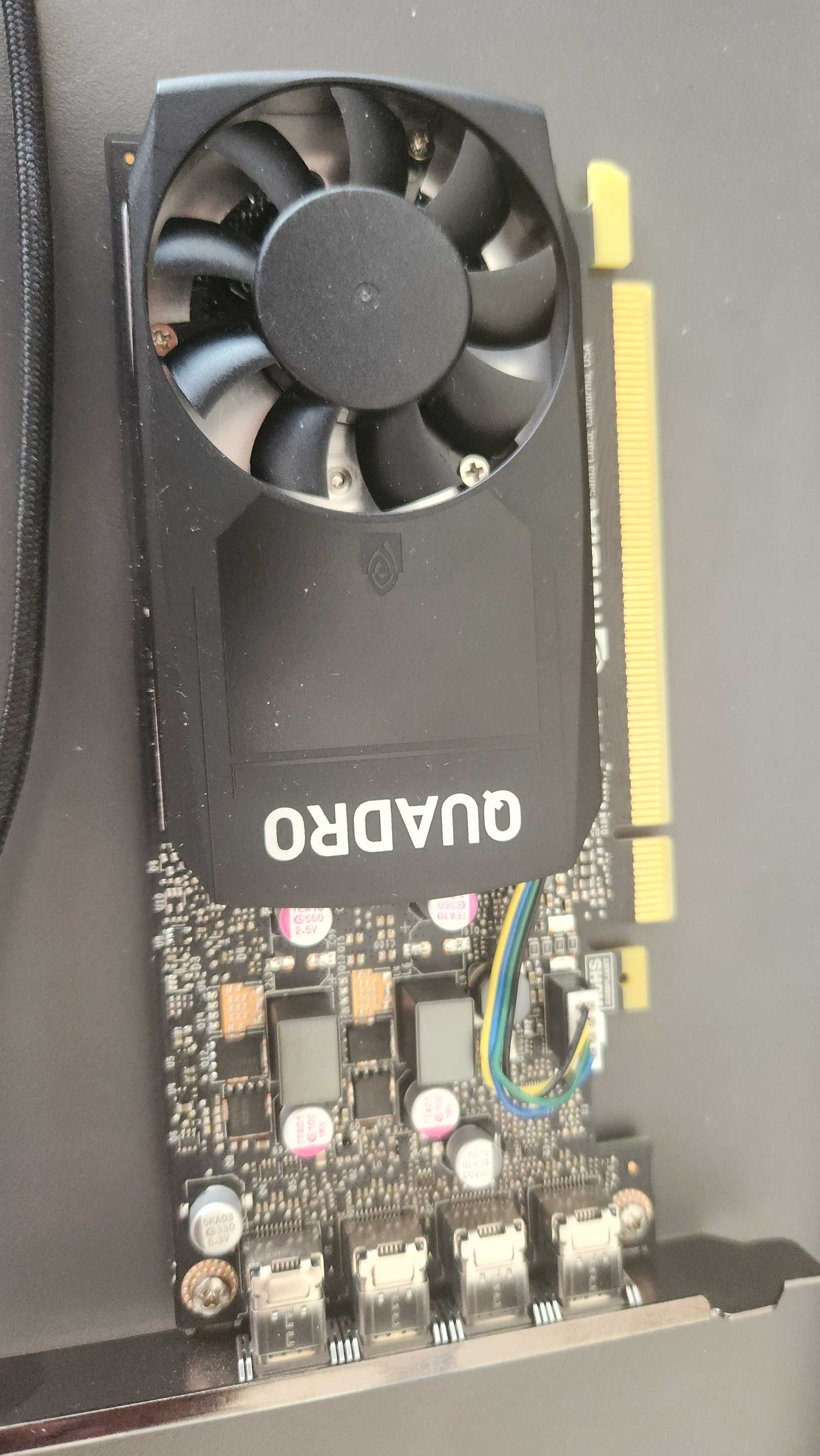 NVIDIA Quadro P1000 4096MB PCI-E 4x mini DisplayPort