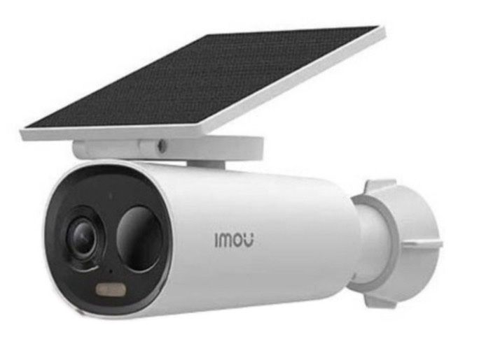 Camera inteligenta cu panou solar - 2K, 2Mp, IP66