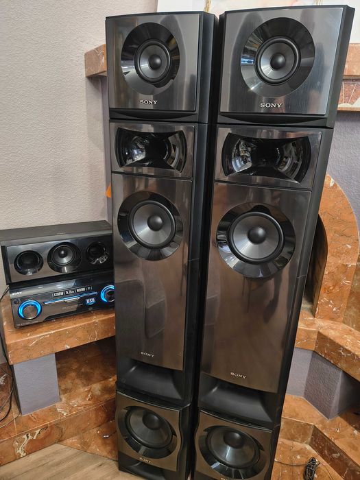 Колонки сабвуфур .ресивер Сони Ss-Msp3m Sony  в Хорошем состоянии