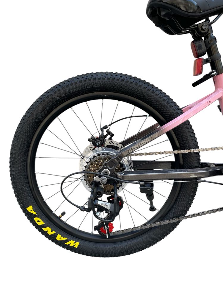 Алуминиев детски велосипед розов MEGA SPEED 20"
