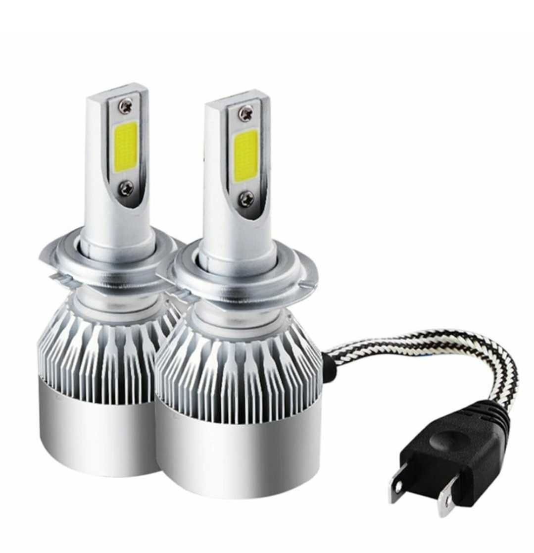 Kit 2 becuri LED H7, H4, H1, H11