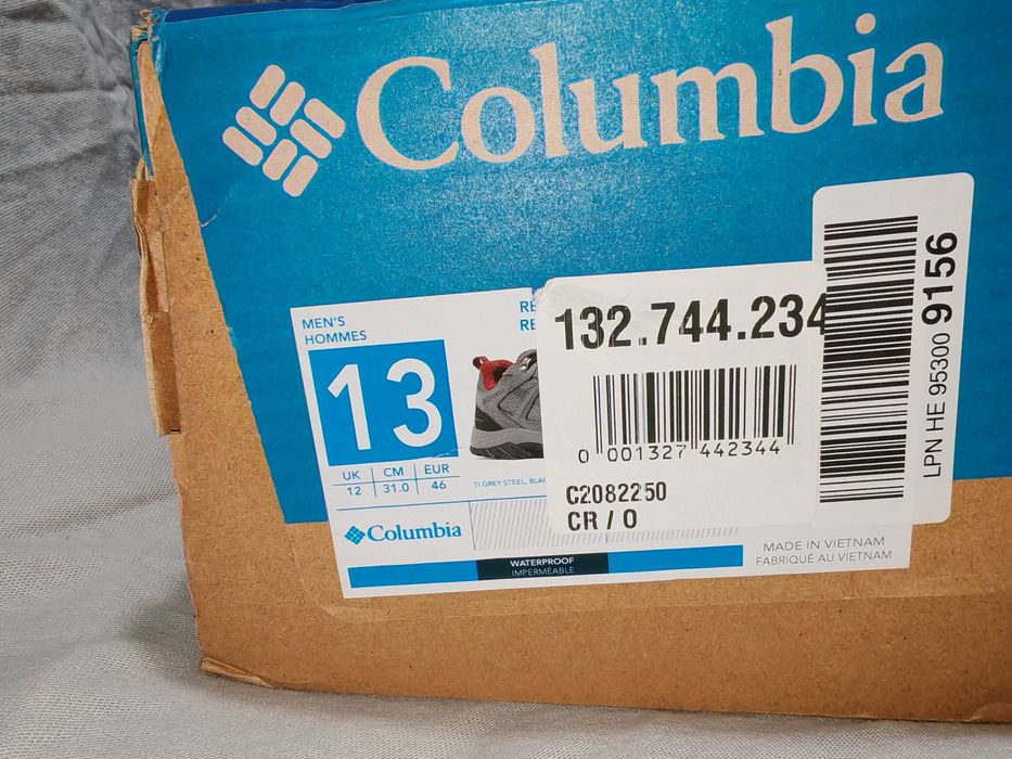 Мъжки туристически маратонки Columbia waterproof №46