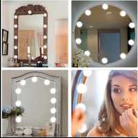 Светодиодные лампы на зеркало для макияжа 8шт Доставка есть