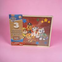 Set 3 puzzle cutie de lemn