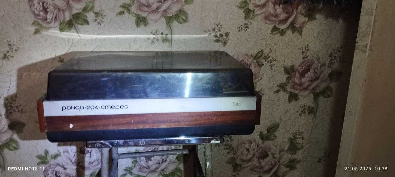 виниловый проигрыватель РОНДО 204 стерео