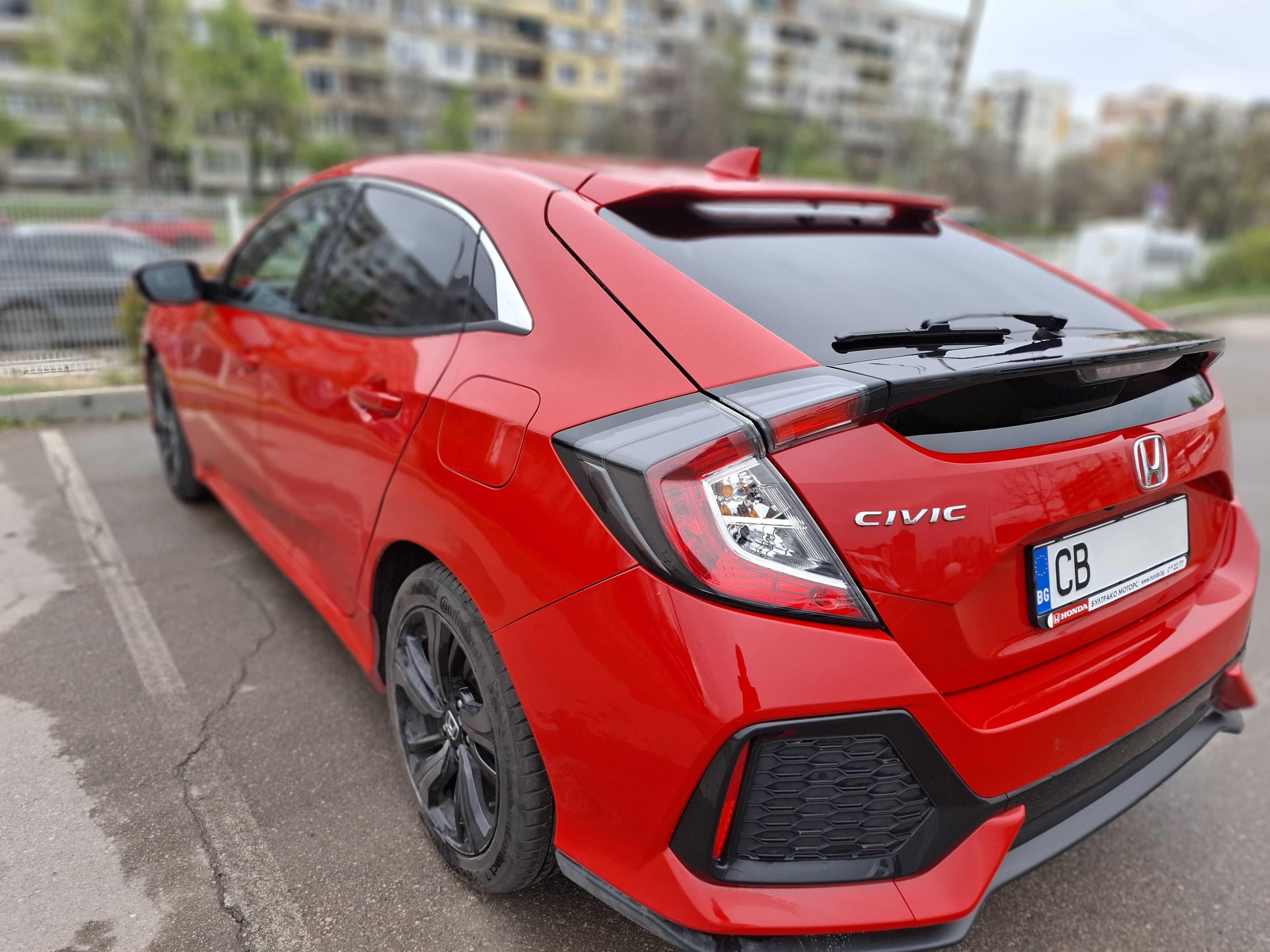 Honda Civic 2019 ПЪРВИ СОБСТВЕНИК 66 000 км