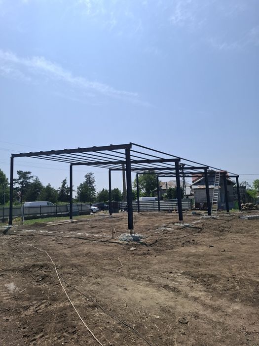 Vand hale și structuri metalice,  industriale și agricole