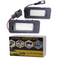 Lampi numar Led Audi A1 A4 b8 A5 A6 Q5 A7 TT VW Touran Sharan Touareg