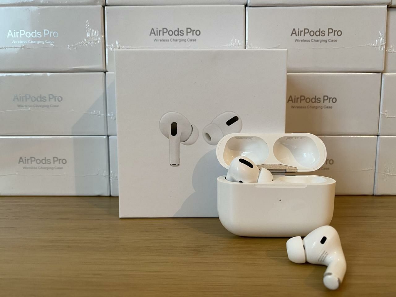 БЕПУЛ Доставка, Airpods PRO lux Dubai version, Новые Запечатанные.