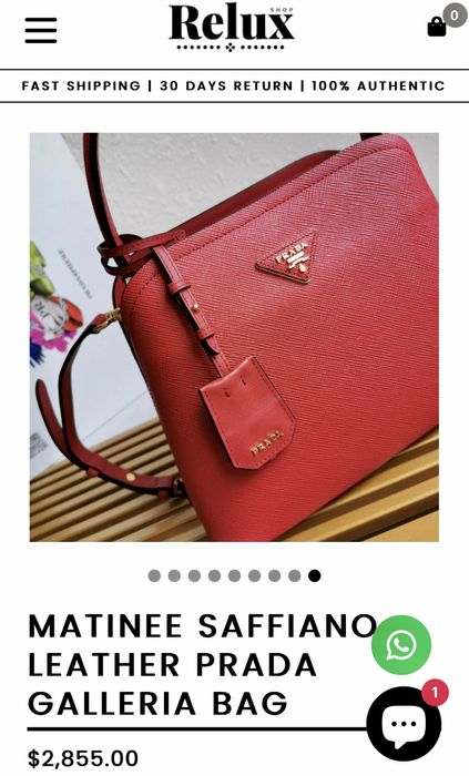 Женская сумка Prada.