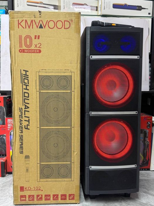 Колонки Караоке Большие Переносные Bluetooth Муз Центр