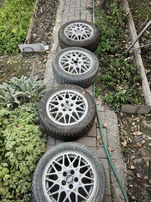 ЗИМНИЕ шины+диски Kumho WinterCraft WP52 195/65 R15 с дисками BBS