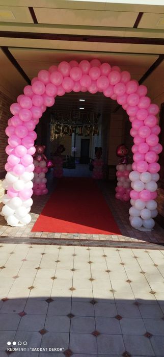 To'y va tavallud kunida dekoratsiya va kalonka aparat hizmatlari