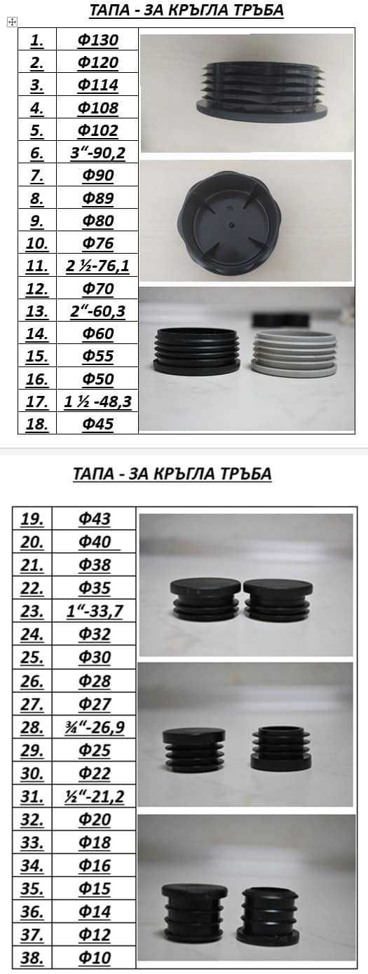 ВЕЛЕНАС ЕООД---Производство на пластмасови изделия и тапи за профили