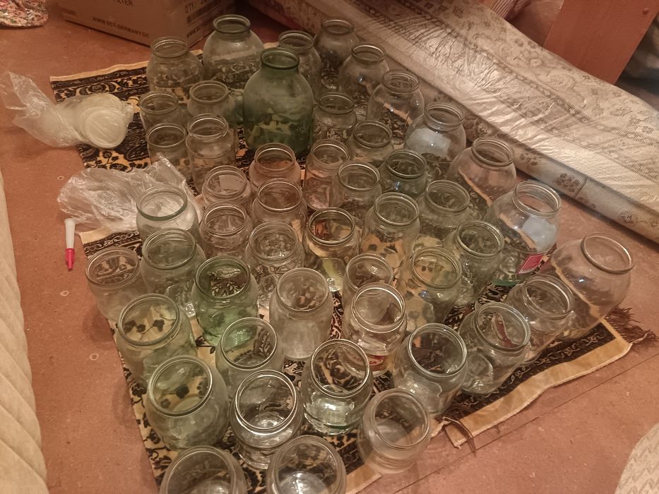 Банки стеклянные