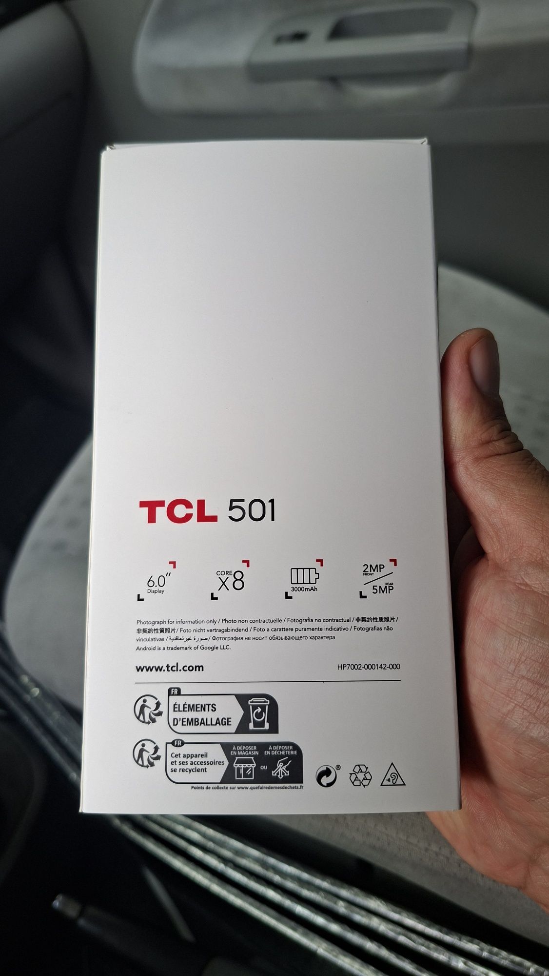 TCL 501 - smarphone NOU sigilat