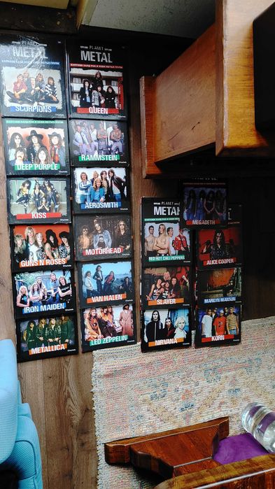 Planet Metal. Колекция от рок и метъл музикални книги.