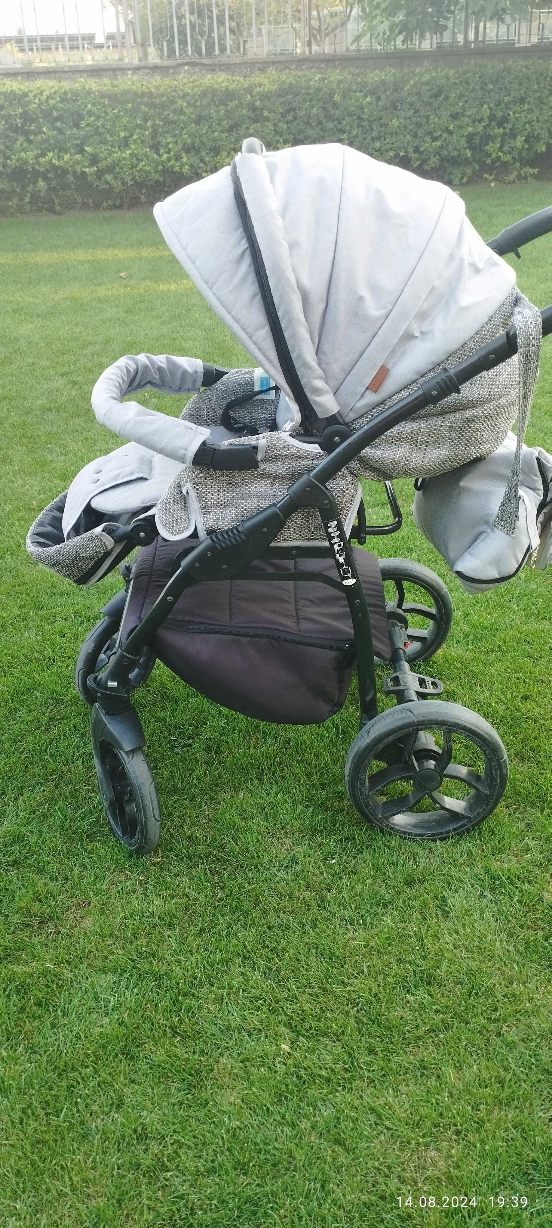 Количка 3 в 1 - Baby Merc Zippy