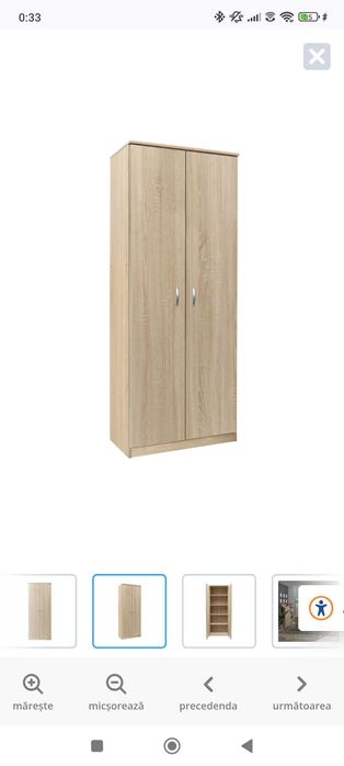 Dulap cu polițe 75 x 40 x 187 cm sonoma