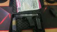 Pistol airsoft WALTHER PPQ green gas