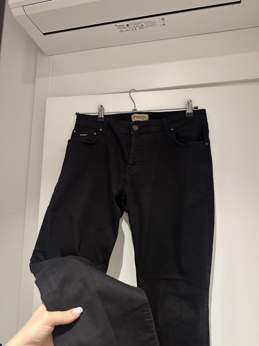 Мъжки черни дънки Burberry, размер 38