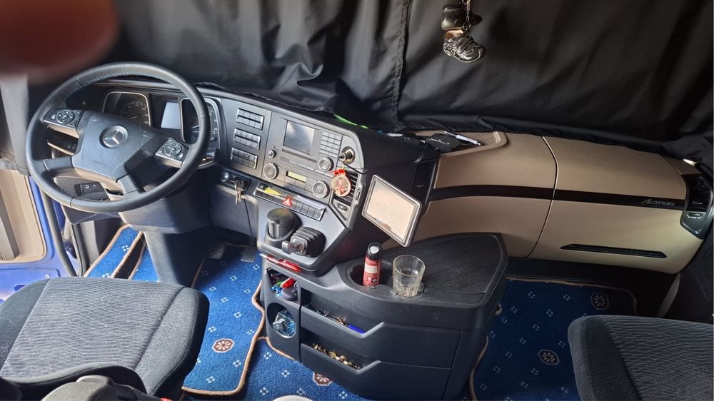 Mercedes Actros mp4 și Remorcă Schmidt