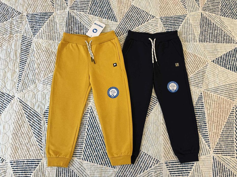 Нови! 2 броя спортно долнище Mayoral, ватирано